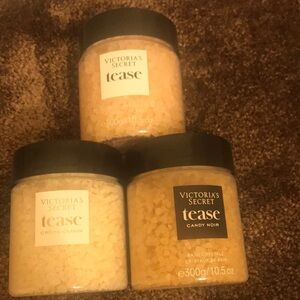 Victoria's secret Tease bath salt crystals bundle